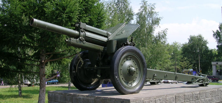 日本加式120毫米榴弹炮图片
